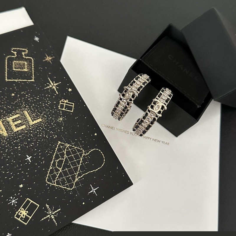 Ch*el earrings